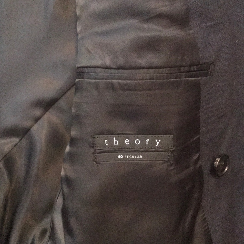 Theory Double-Breasted Blazer - Picture 2 of 2
